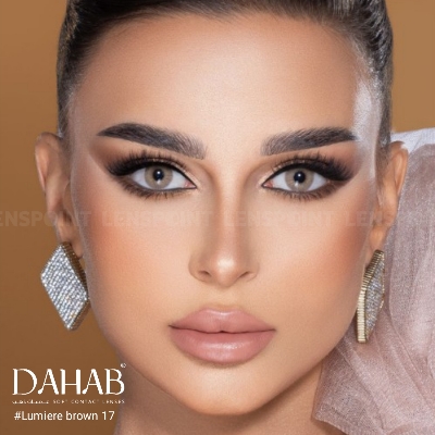Picture of Lumiere Brown Dahab Contact Lens