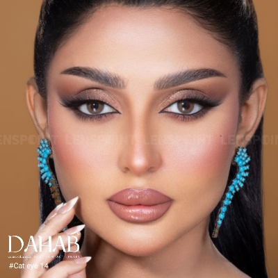 Picture of Cat Eye Dahab Contact Lens