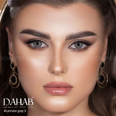 Picture of Lumiere Gray Dahab Contact Lens
