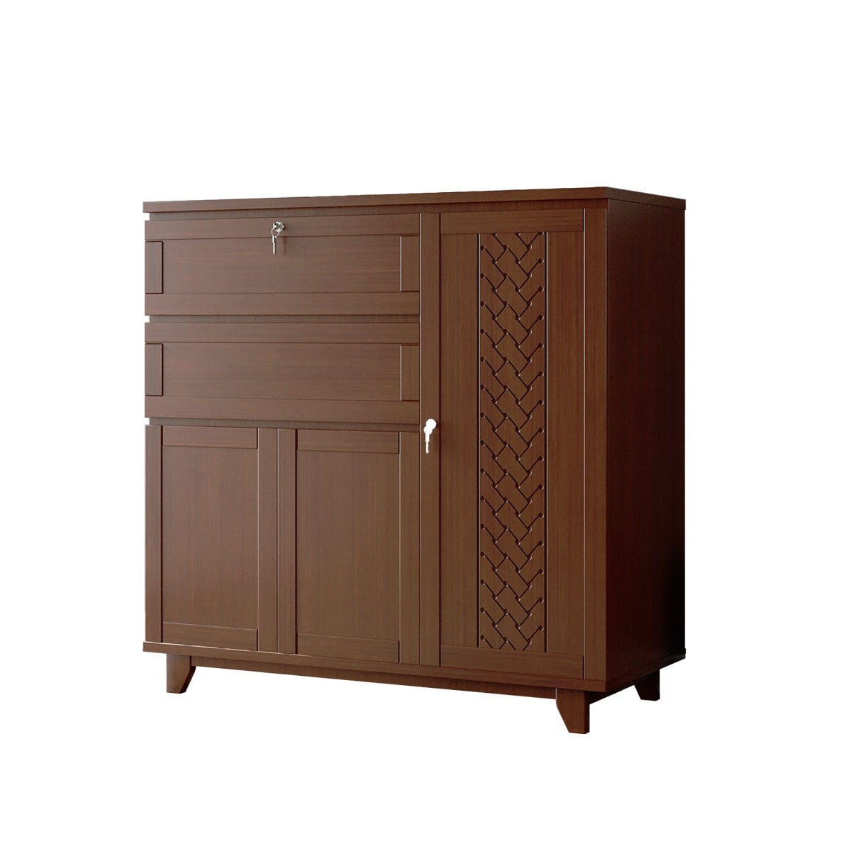 Picture of REGAL Olivia Wooden Wardrobe OLIVIA-WDH-345-3-1-20(AIRY)