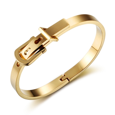 Picture of Premium Men's Wrist Bracelet – Stylish Casual & Formal Jewelry - Golden
