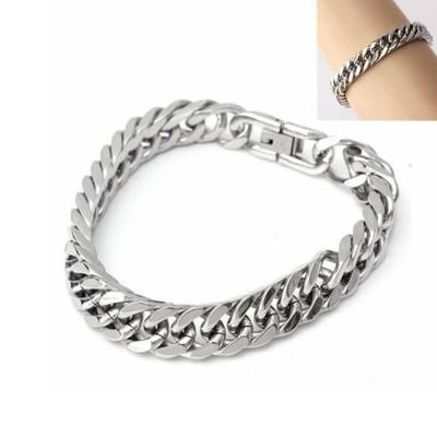 Picture of Premium Men's Bracelet | Modern Fashion Accessory - Silver