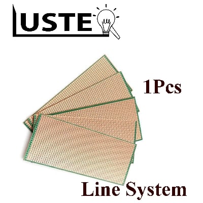 Picture of Stripboard Veroboard Uncut PCB Platine Single Side Circuit Boards Parts Set |LUSTER|(Green)