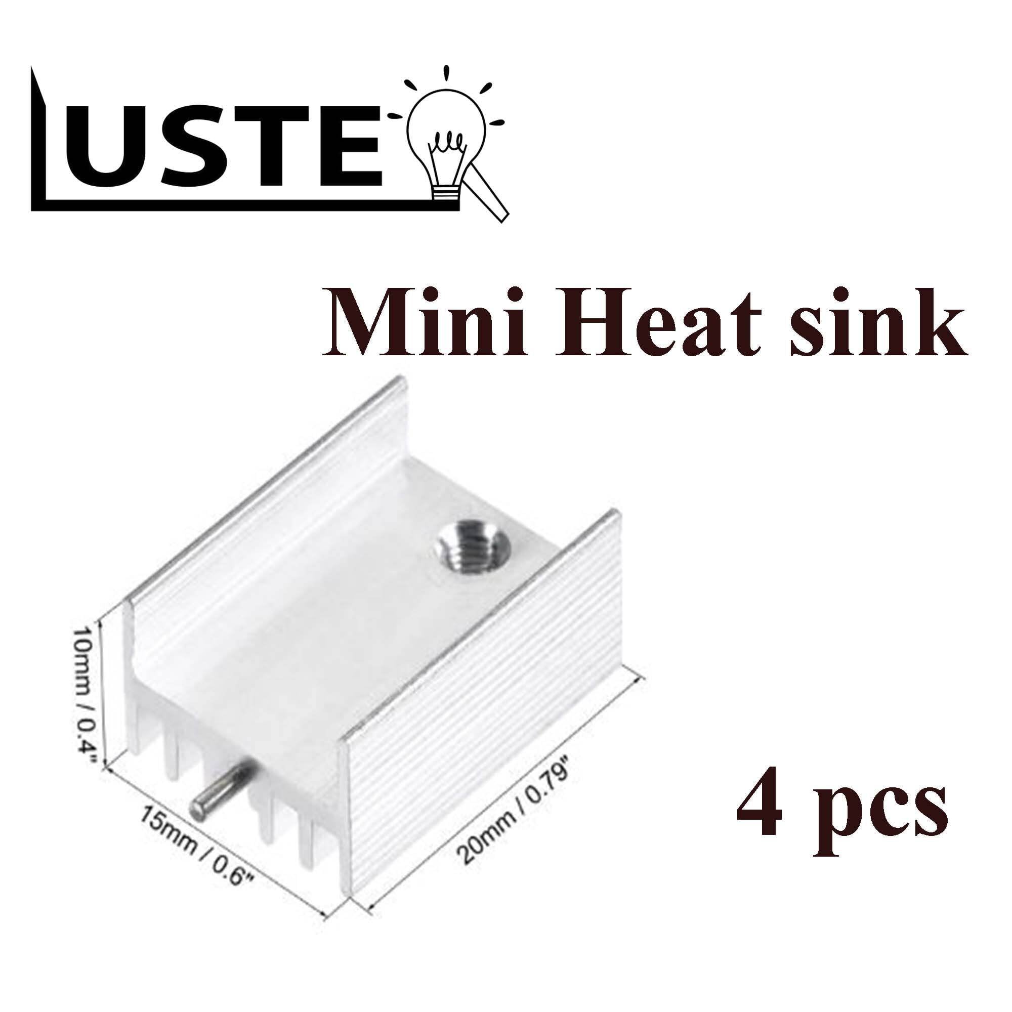 Picture of Heat Sink Regulator IC-15x10x20mm-4Pcs |Luster|(Silver)