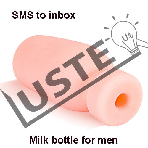 Picture of Soft Bottle style for Men's  toy body care Supplies Milk Famous Machine Reverse Mold(bottle)