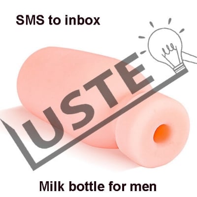 Picture of Soft Bottle style for Men's  toy body care Supplies Milk Famous Machine Reverse Mold(bottle)