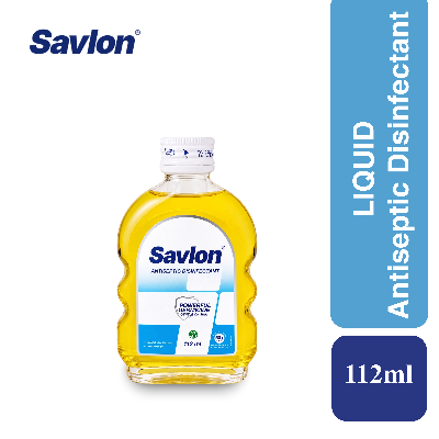 Picture of Savlon Liquid Antiseptic Disinfectant 112ml for First Aid, Wound Care, Home care and Personal Hygiene