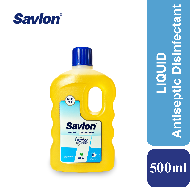 Picture of Savlon Liquid Antiseptic Disinfectant 500ml for First Aid, Wound Care, Home care, Laundry Disinfection and Personal Hygiene-Value Pack