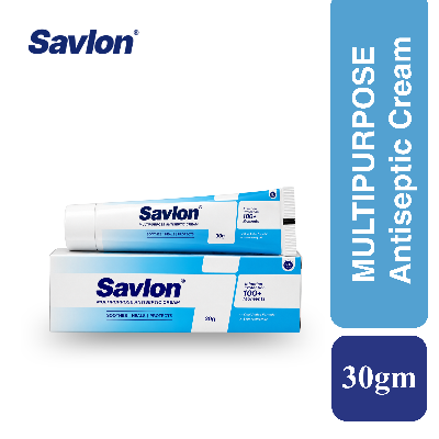 Picture of Savlon Multipurpose Antiseptic Cream 30gm for Cuts, Burns, Bruises, Blisters, Insect Bites & First Aid