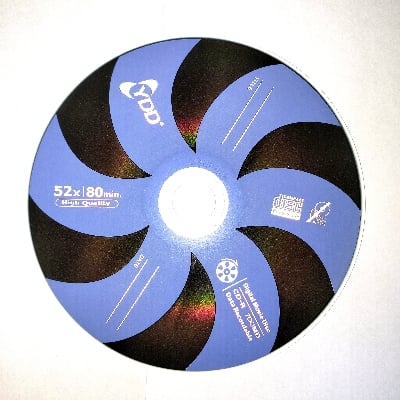 Picture of CD-R Blank Disc | 700MB 80 Minutes | High-Quality for Data, Music & Video Recording