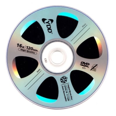 Picture of DVD-R Blank Disc  | 4.7GB 120Minutes | High-Quality for Data, Music & Video Recording