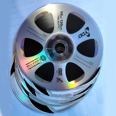 Picture of DVD-R Blank Disc  | 4.7GB 120Minutes | High-Quality for Data, Music & Video Recording