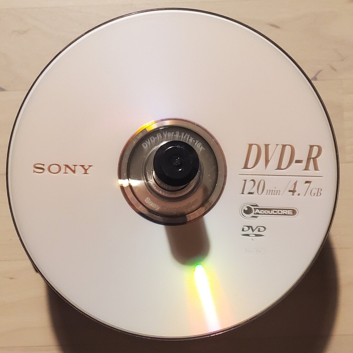 Picture of DVD-R Blank Disc  | 4.7GB 120Minutes | High-Quality for Data, Music & Video Recording