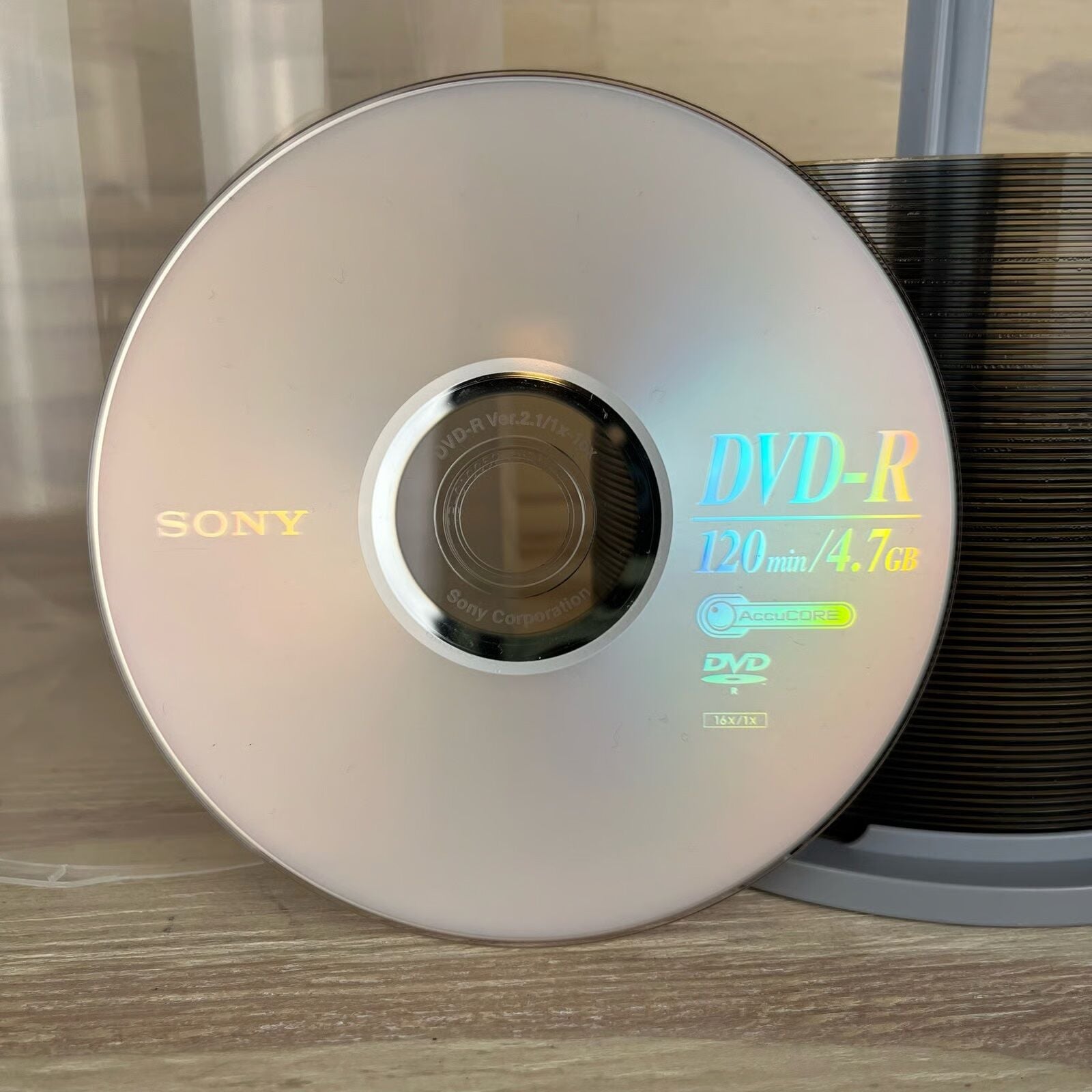Picture of DVD-R Blank Disc  | 4.7GB 120Minutes | High-Quality for Data, Music & Video Recording