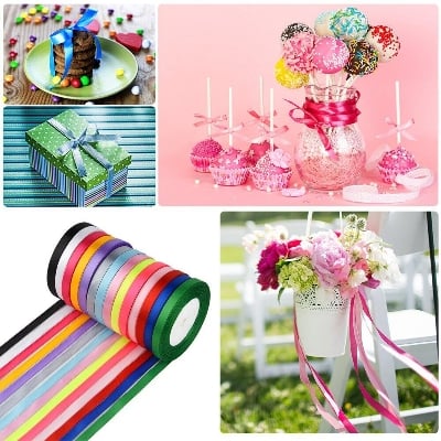 Picture of Ribbon Fita Stylish Rebon lace for Gift & Decoration Use 1 pcs