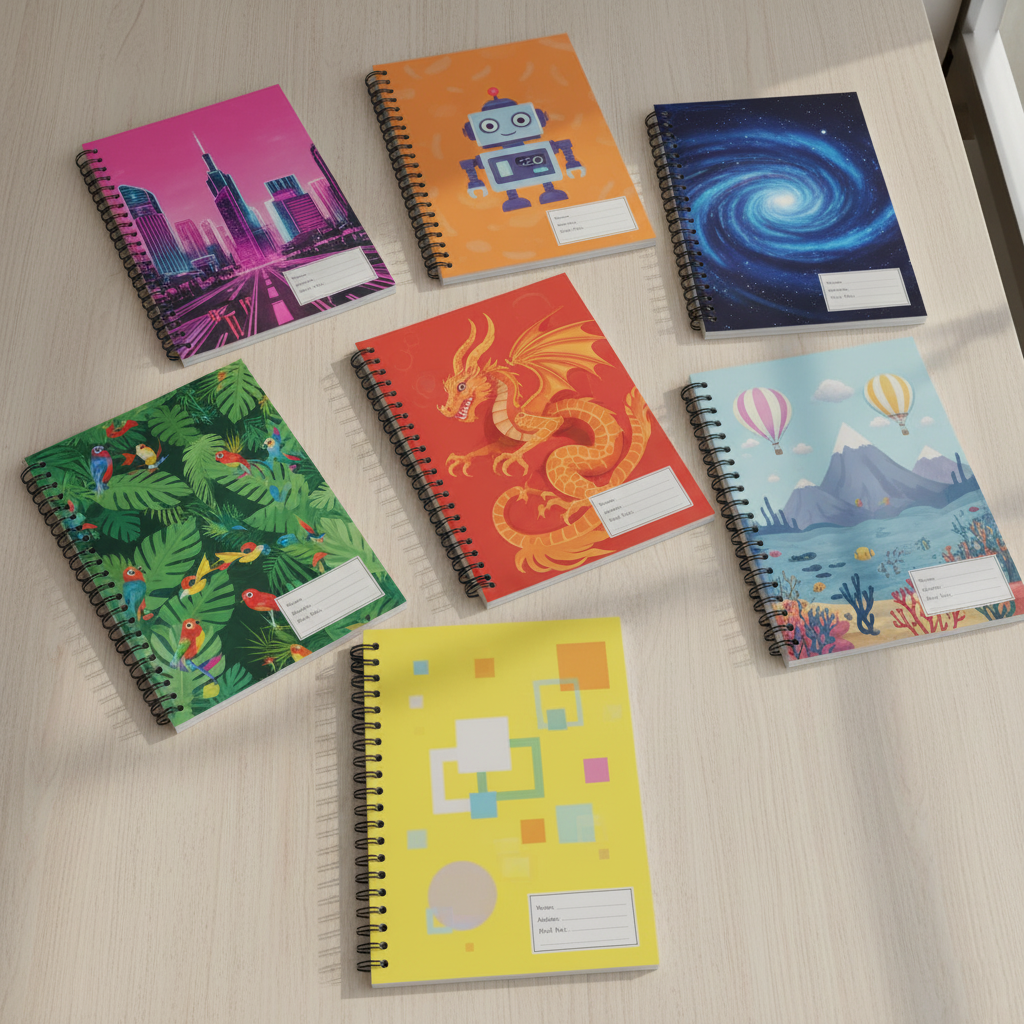 Picture of Khata 300 Page Spiral Note Book Khata University Note Book