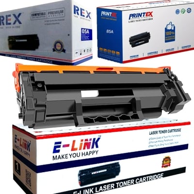 Picture of Toner cartridge laser printer Black Toner Cartridge for HP and Canon