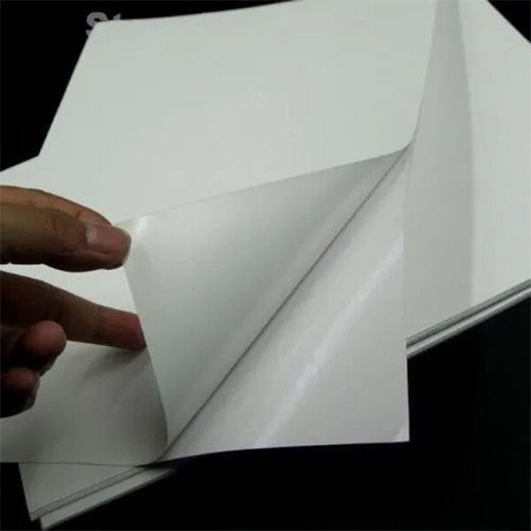 Picture of Photo Paper Sticker A4 for all Printer Inkjet Glossy Photo Sticker Paper A4 135g ( 20 pcs )-White