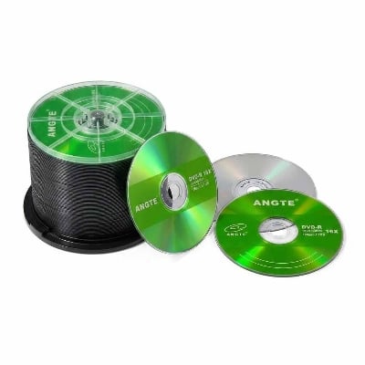Picture of DVD-R Blank Discs 4.7GB 120 Minutes DVD Burning disk box 50 Pieces spindle-ANGTE DVD