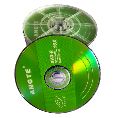 Picture of DVD-R Blank Discs 4.7GB 120 Minutes DVD Burning disk box 50 Pieces spindle-ANGTE DVD