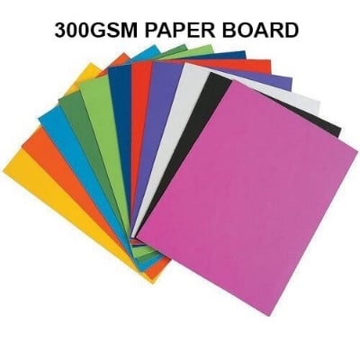 Picture of 300GSM Color Paper Color Board A4 Size and Letter Size 50 pcs