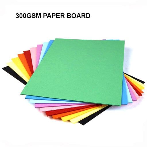 Picture of 300GSM Color Paper Color Board A4 Size and Letter Size 50 pcs