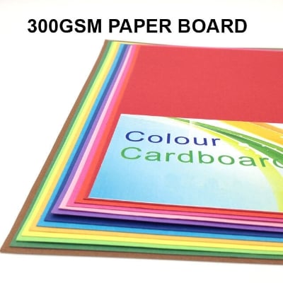 Picture of 300GSM Color Paper Color Board A4 Size and Letter Size 50 pcs