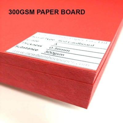 Picture of 300GSM Color Paper Color Board A4 Size and Letter Size 50 pcs