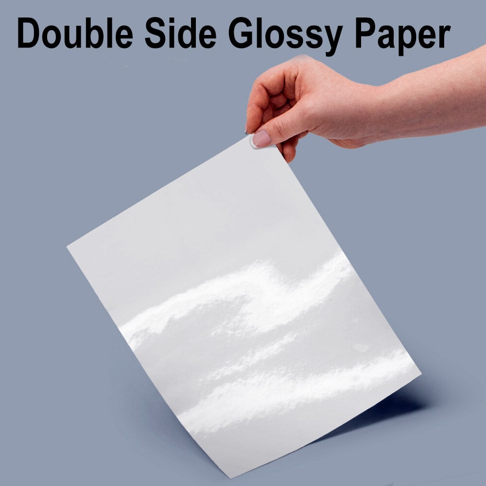 Picture of Glossy Paper Dubble Side Pepar Printing A4 Premium Glossy Double Side 100 Sheets