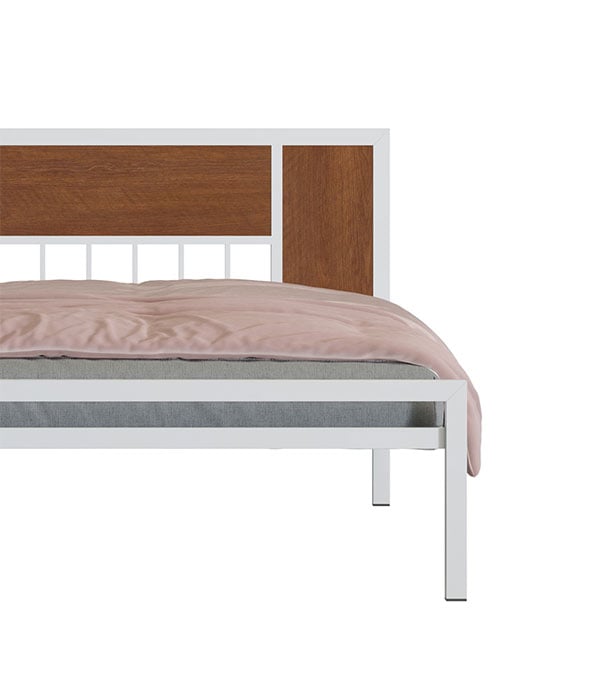 Picture of REGAL BED- SARA DOUBLE BED-BDH-243-2-1-99 (WHITE)