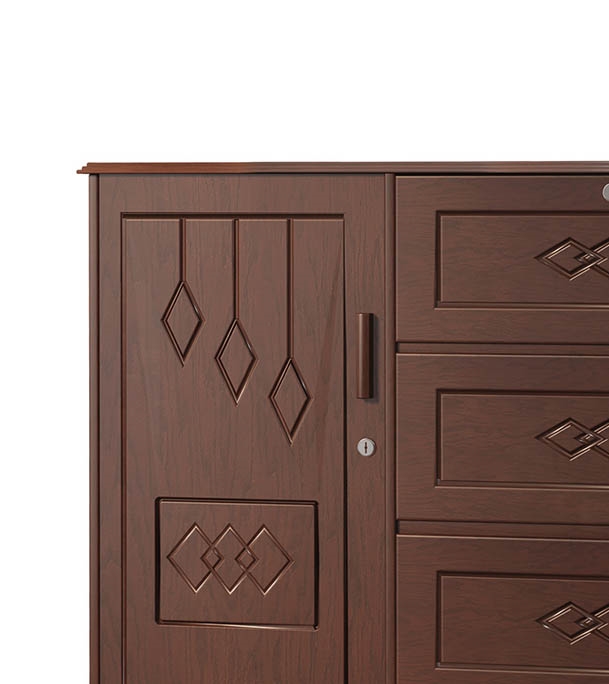 Picture of REGAL Bluebell Wood Wardrobe Antique BLUEBELL-WDH-304-3-1-20(CLASSIC)