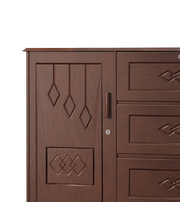Picture of REGAL Bluebell Wood Wardrobe Antique BLUEBELL-WDH-304-3-1-20(CLASSIC)