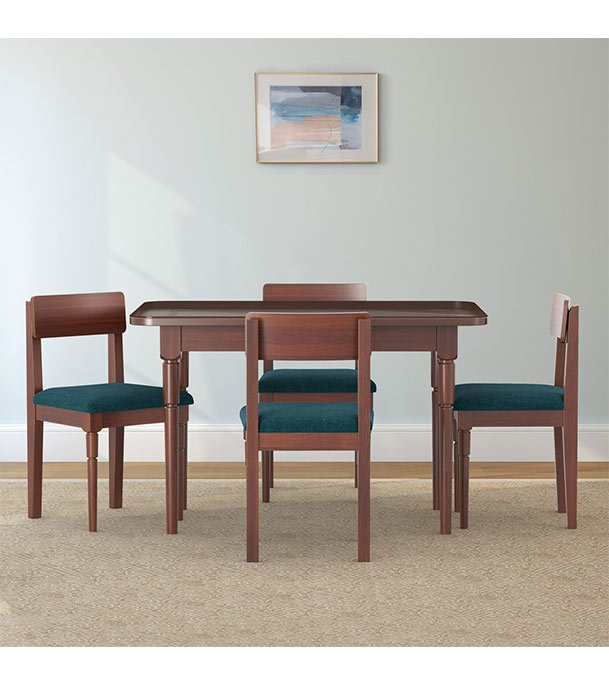 Picture of REGAL Carolina Wooden Dining table Antique TDH-342-3-1-20 (4 Seater)