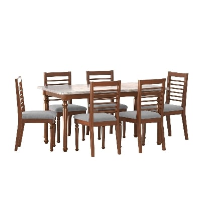 Picture of REGAL Dining Table- EDESSA TDH-341-3-1-20 (6 Seater)