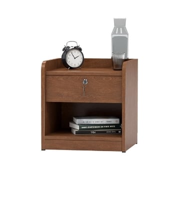 Picture of REGAL Harper Laminated Board Bed Side Table Antique HARPER-BCH-101-1-1-20(1PART)