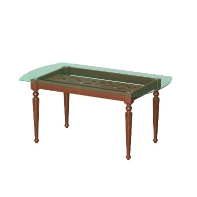 Picture of REGAL Heritage Dining table TDH-333-3-1-20 (Heritage- 6 Seat)
