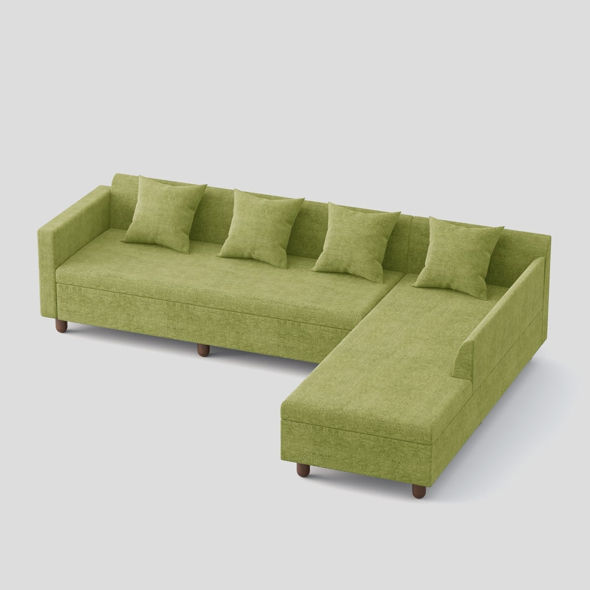 Picture of REGAL Imperial Wooden L-shape Sofa