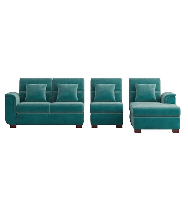 Picture of REGAL Paris Modular L-shape Sofa SDC-365-3-1-20 (L SHAPE SOFA SET)-FABRIC-2141
