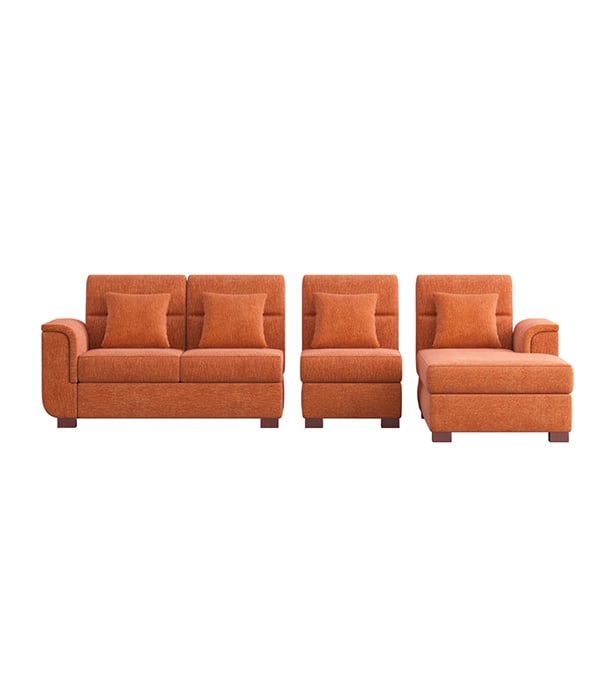 Picture of REGAL Paris Modular L-shape Sofa SDC-365-3-1-20 (L SHAPE SOFA SET)-FABRIC-2143