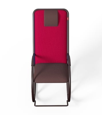 Picture of REGAL ROCKING CHAIR-RCH-201 CHOCO MEROON