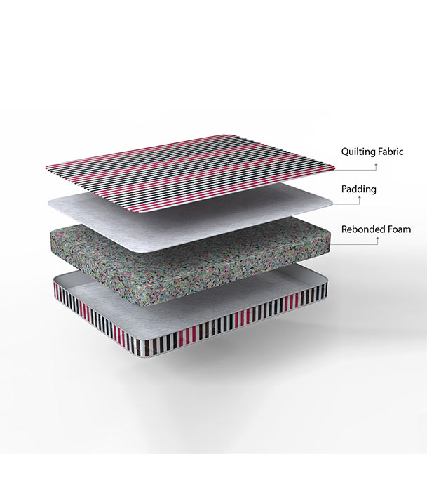Picture of REGAL SUPERSOFT DOUBLE MATTRESS (78X59.05X4)M-501