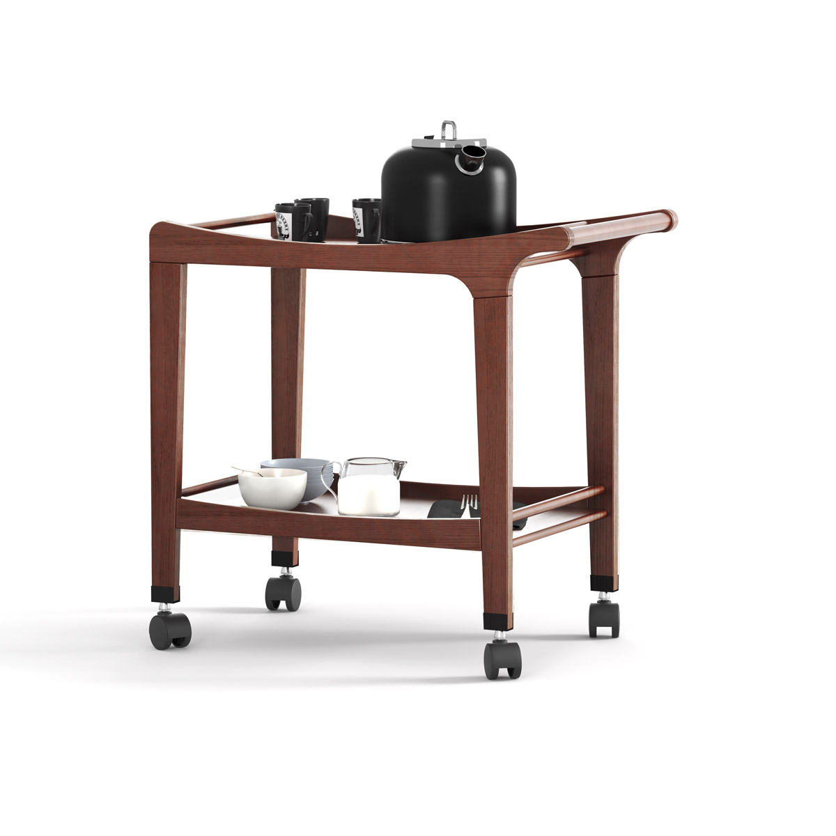 Picture of REGAL Tea Trolley TRH-301-3-1-20