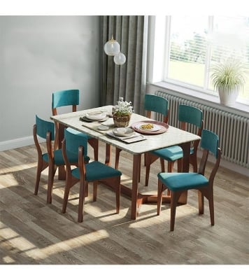 Picture of REGAL Venice Dining table Wooden Dining Table I TDH-343-3-1-20