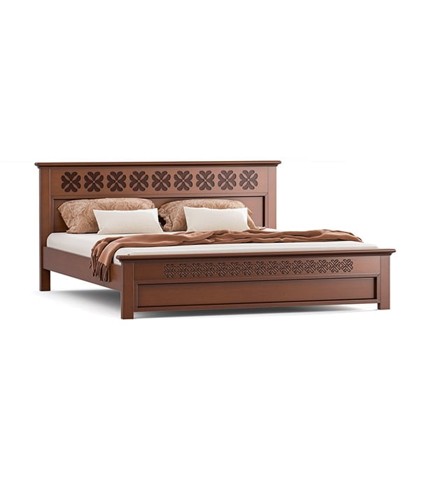 Picture of REGAL WOODEN BED- FLORIDA BDH-371-3-1-20 (Double Bed)