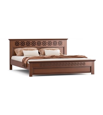 Picture of REGAL WOODEN BED- FLORIDA BDH-371-3-1-20 (Double Bed)