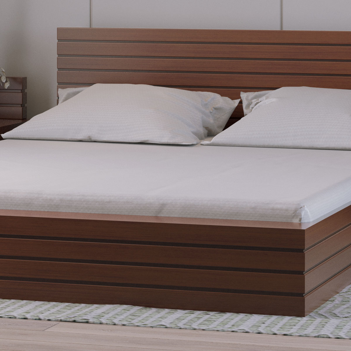 Picture of REGAL Wooden Bed MARGARET-BDH-315-3-1-20 (DOUBLE)