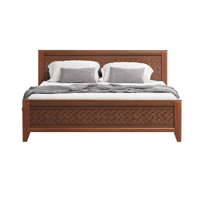 Picture of REGAL Wooden Bed SEMI DOUBLE OLIVIA-BDH-345-3-1-20
