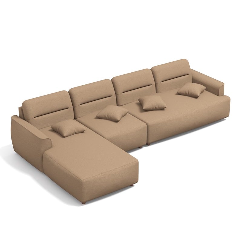 Picture of REGAL Wooden Sofa- Havena SDC-3126-3-1-20 (L SHAPE SOFA SET) (Fabric 2150)