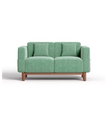 Picture of REGAL Wooden Vienna Sofa I SDC-367-3-1-20-FABRIC-2140 (DOUBLE)