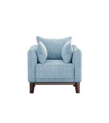 Picture of REGAL Athens Wooden Single Sofa ATHENS-SSC-362-3-1-20(FEBRIC-SF-2119)